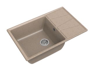 Мойка кухонная GranFest Песок Vertex V-780 L пес